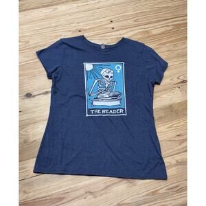 The Reader - Book Lover Reading Bookworm Reader T-Shirt Women’s Size X-Large